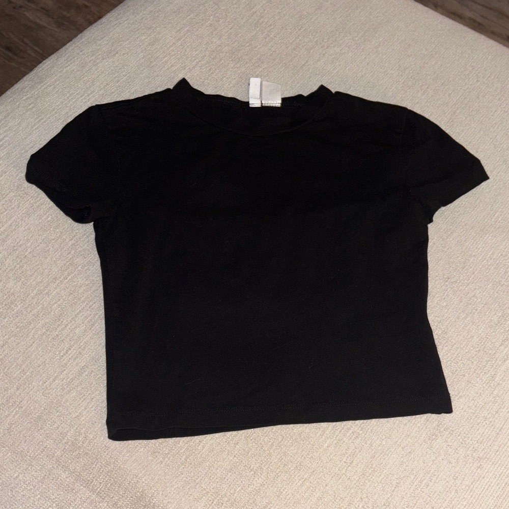 Classic Black Women's Baby Tee